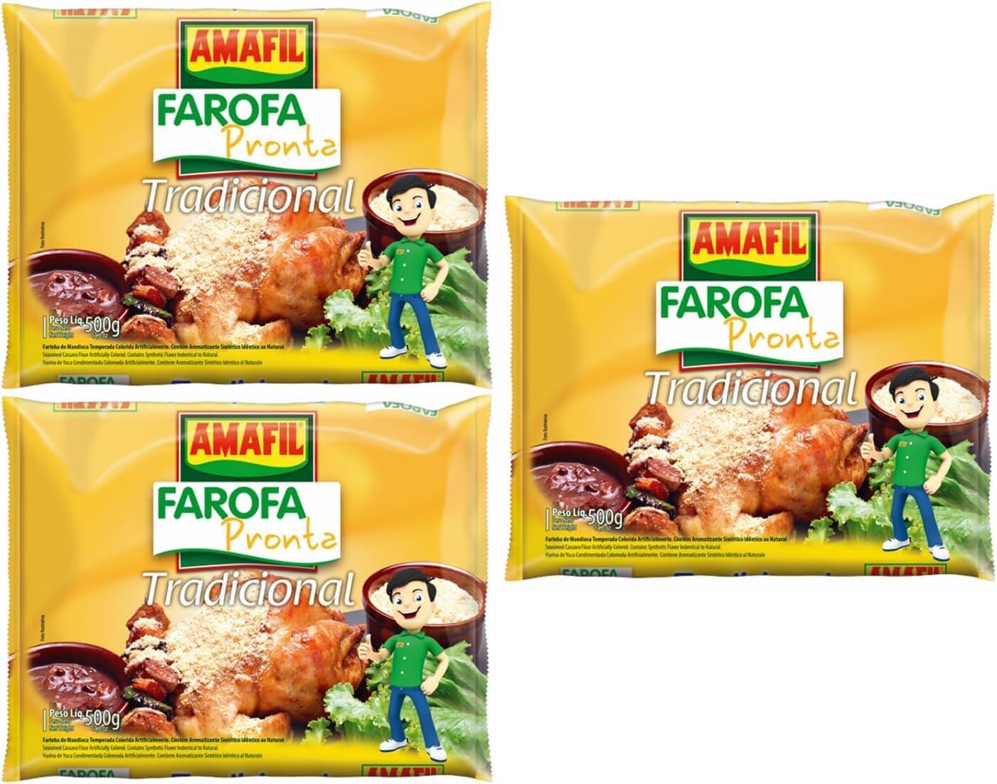 Amafil farofa product packs