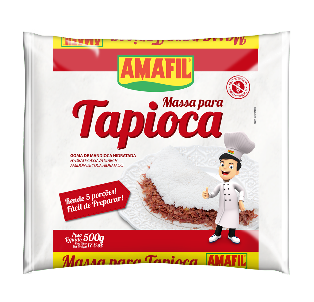 Amafil massa para tapioca